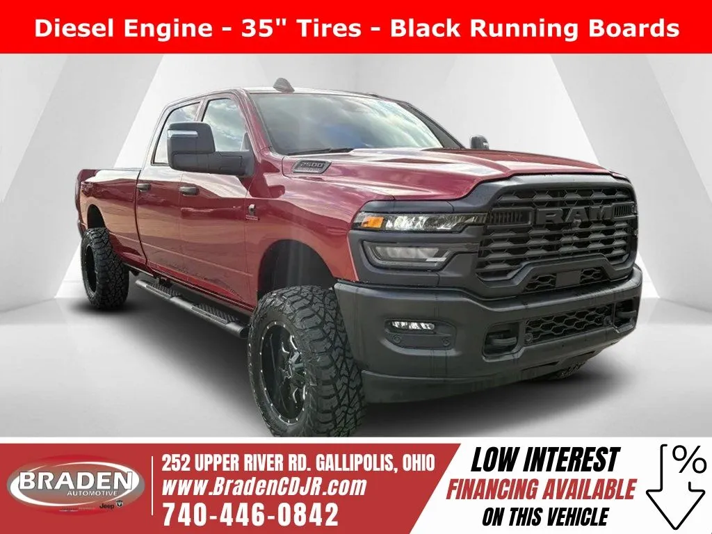 Red 2026 Ram 2500 Tradesman for sale in Gallipolis, OH