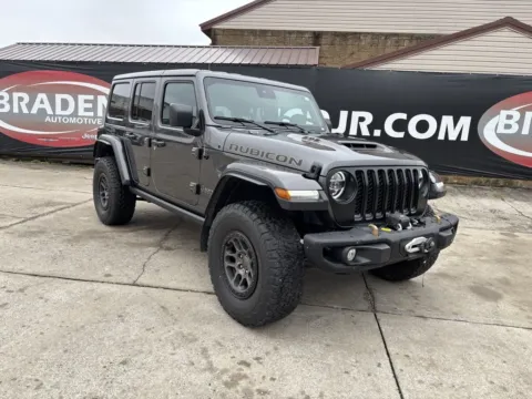 Gray 2022 Jeep Wrangler Unlimited Rubicon 392 for sale in Gallipolis, OH