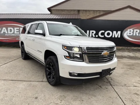White 2016 Chevrolet Suburban LTZ for sale in Gallipolis, OH
