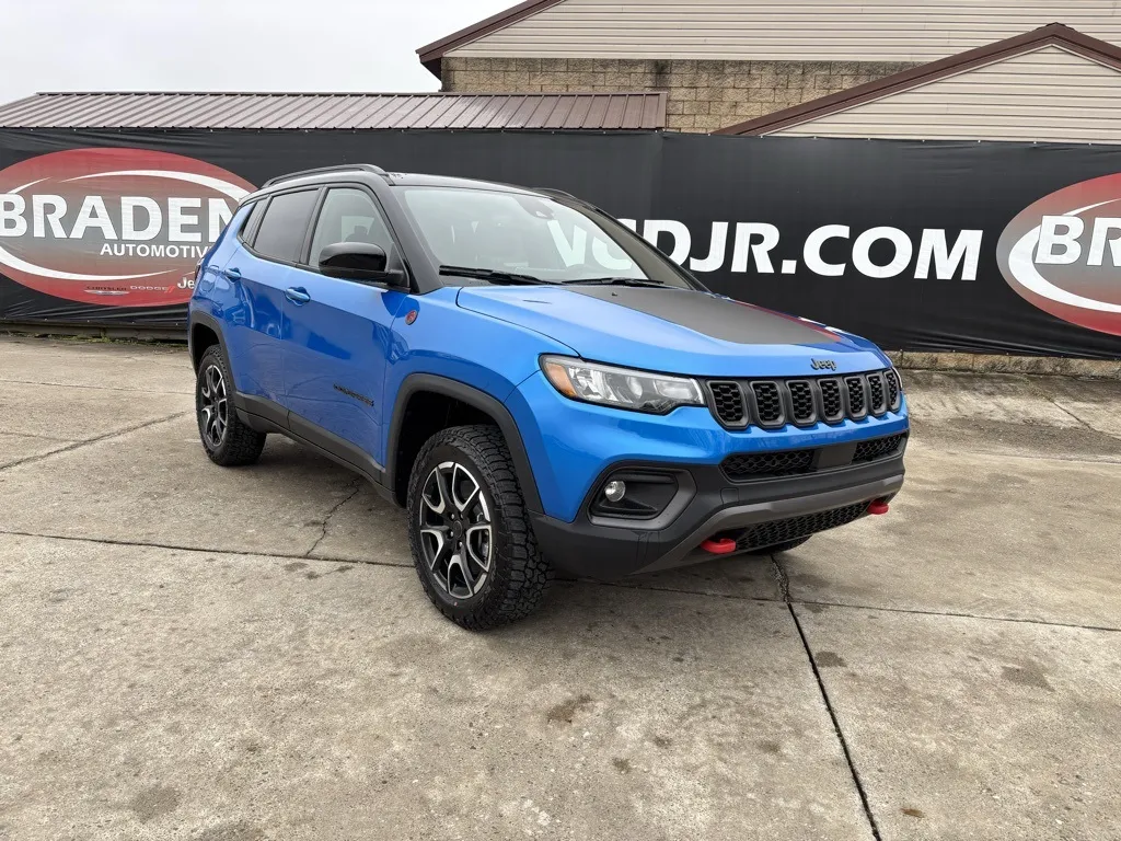 Blue 2026 Jeep Compass Trailhawk for sale in Gallipolis, OH
