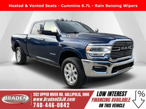 Blue 2022 Ram 3500 Laramie for sale in Gallipolis, OH