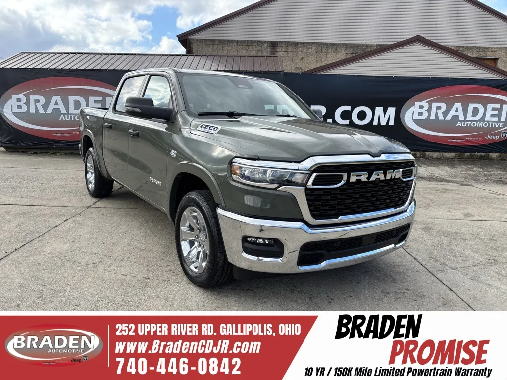 Green 2026 Ram 1500 Big Horn/Lone Star for sale in Gallipolis, OH