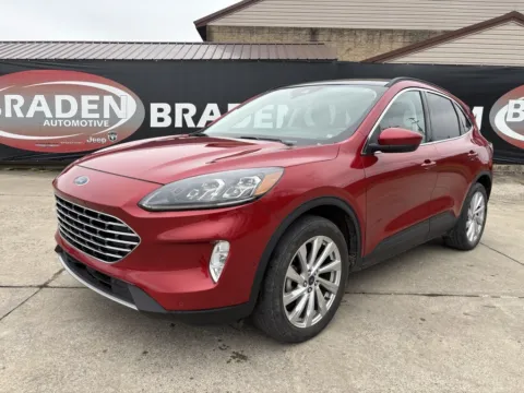 Another view of 2021 Ford Escape Titanium for sale in Gallipolis, OH at Braden Chrysler Dodge Jeep Ram