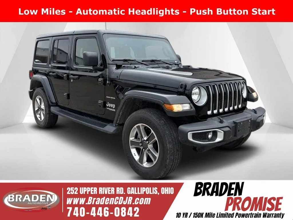 2021 Jeep Wrangler Unlimited Sahara for sale in Gallipolis, OH