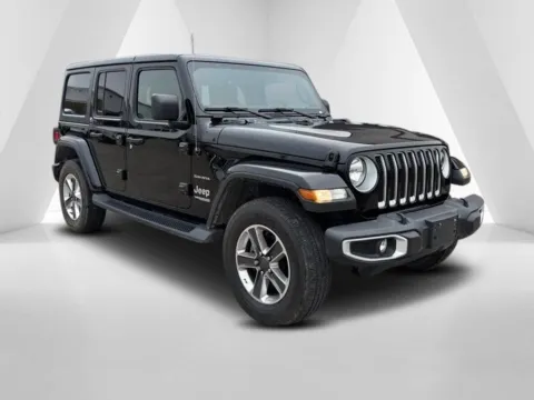 Black 2021 Jeep Wrangler Unlimited Sahara for sale in Gallipolis, OH