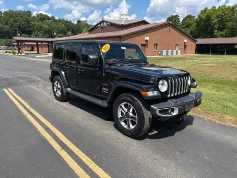 Black 2021 Jeep Wrangler Unlimited Sahara for sale in Gallipolis, OH