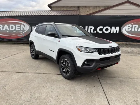 White 2026 Jeep Compass Trailhawk for sale in Gallipolis, OH