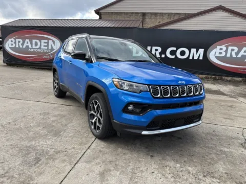 Blue 2026 Jeep Compass Limited for sale in Gallipolis, OH