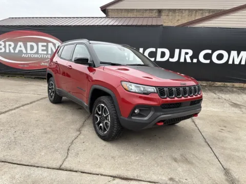 Red 2026 Jeep Compass Trailhawk for sale in Gallipolis, OH