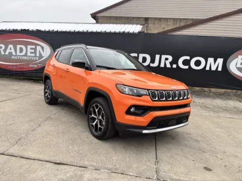 Orange 2026 Jeep Compass Limited for sale in Gallipolis, OH