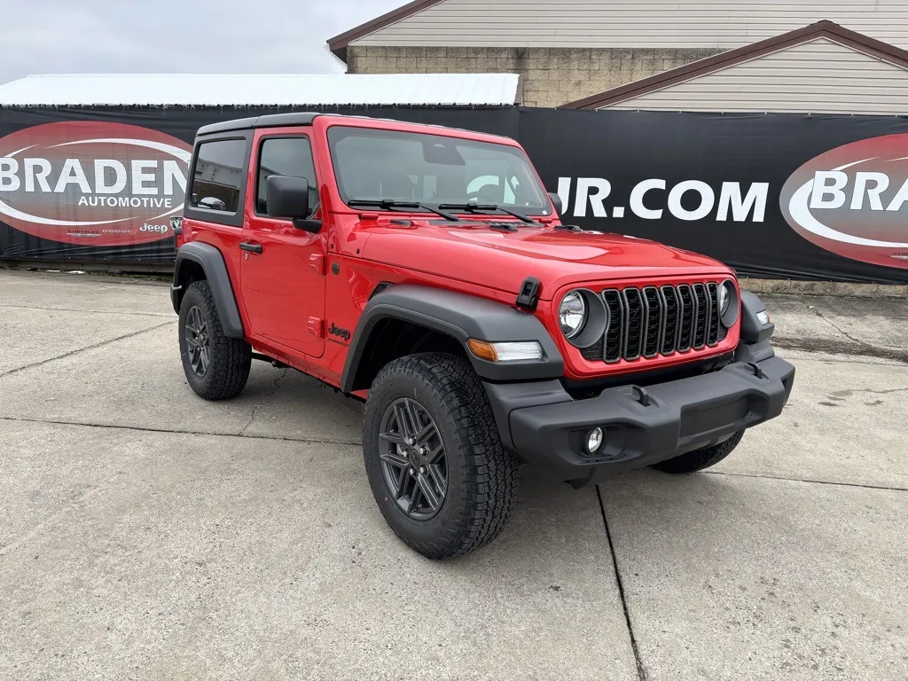 Red 2026 Jeep Wrangler Sport S for sale in Gallipolis, OH