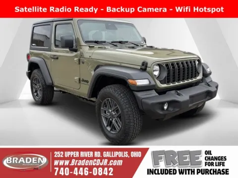 Green 2026 Jeep Wrangler Sport S for sale in Gallipolis, OH