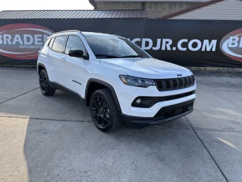 White 2026 Jeep Compass Latitude for sale in Gallipolis, OH