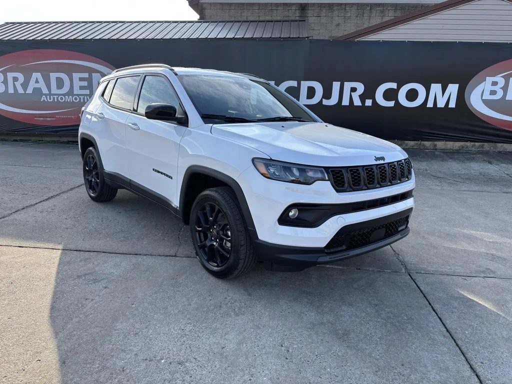 White 2026 Jeep Compass Latitude for sale in Gallipolis, OH