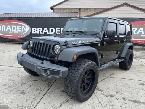 Another view of 2018 Jeep Wrangler JK Unlimited Rubicon for sale in Gallipolis, OH at Braden Chrysler Dodge Jeep Ram