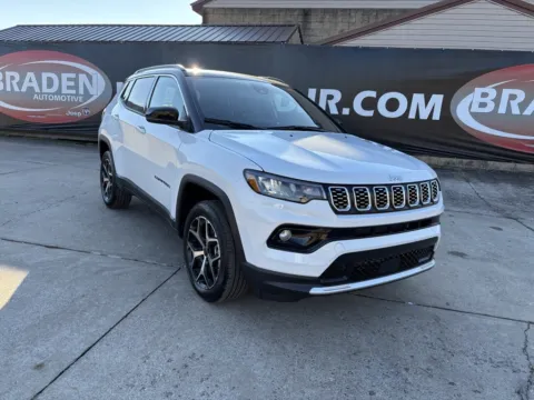 White 2026 Jeep Compass Limited for sale in Gallipolis, OH