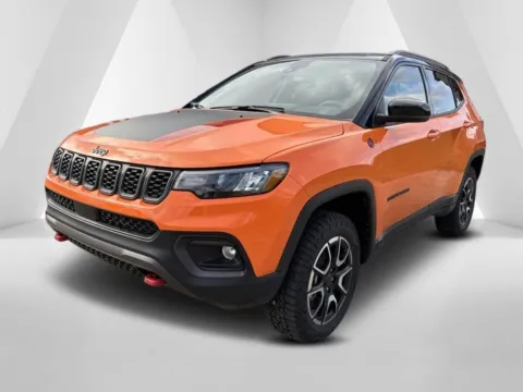 Orange 2026 Jeep Compass Trailhawk for sale in Gallipolis, OH