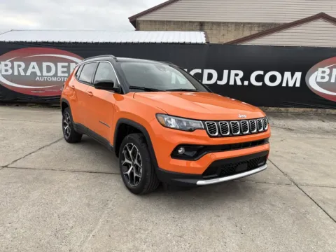 Orange 2026 Jeep Compass Limited for sale in Gallipolis, OH