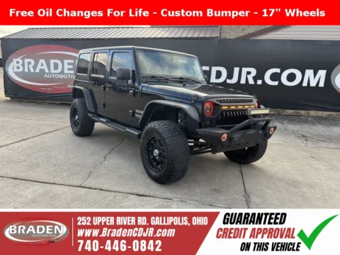 Black 2016 Jeep Wrangler Unlimited Sport for sale in Gallipolis, OH