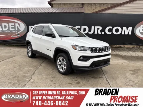 White 2026 Jeep Compass Latitude for sale in Gallipolis, OH
