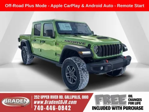 Green 2026 Jeep Gladiator Mojave for sale in Gallipolis, OH