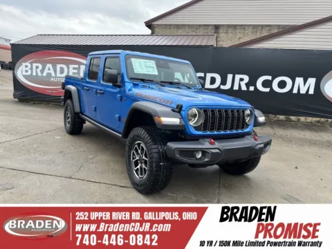 Blue 2026 Jeep Gladiator Rubicon for sale in Gallipolis, OH