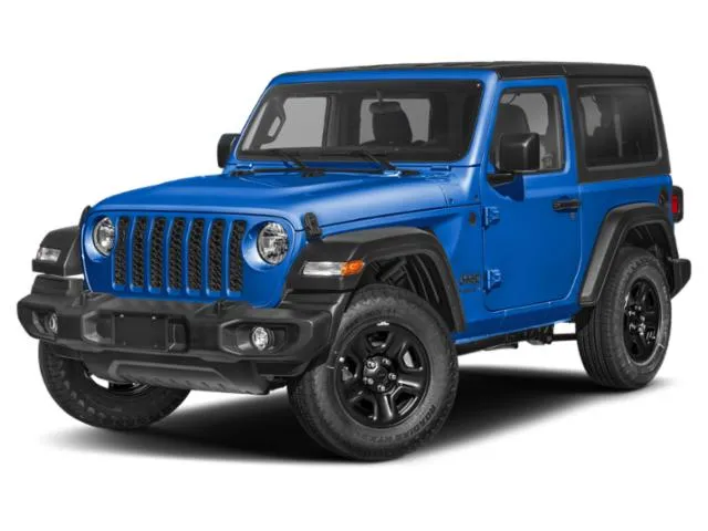 Blue 2026 Jeep Wrangler 2-Door Willys 4x4 for sale in Gallipolis, OH