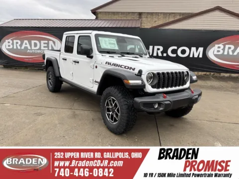 White 2026 Jeep Gladiator Rubicon for sale in Gallipolis, OH