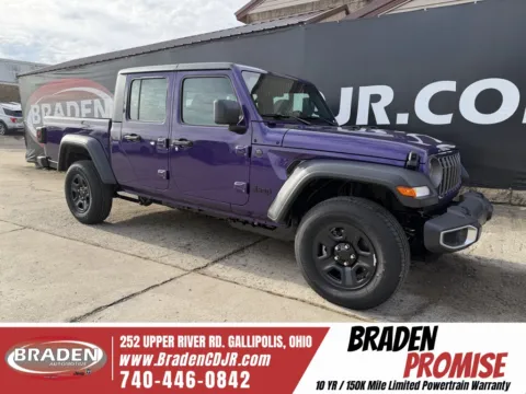 Purple 2026 Jeep Gladiator Sport for sale in Gallipolis, OH