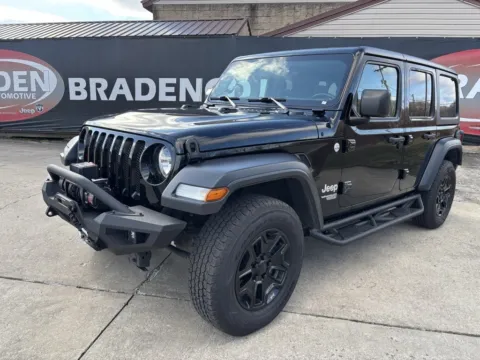 Another view of 2019 Jeep Wrangler Unlimited Sport S for sale in Gallipolis, OH at Braden Chrysler Dodge Jeep Ram