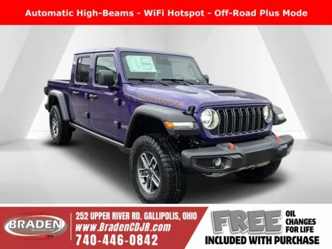 Purple 2026 Jeep Gladiator Mojave for sale in Gallipolis, OH