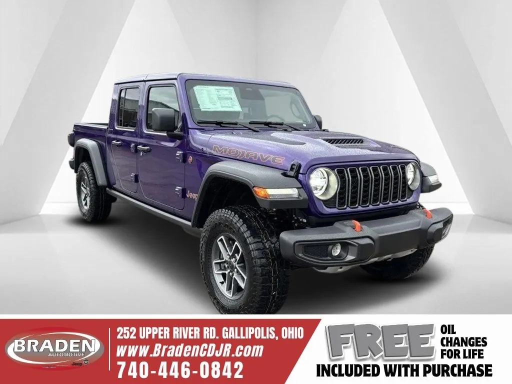 Purple 2026 Jeep Gladiator Mojave for sale in Gallipolis, OH