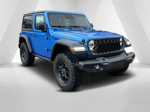 Blue 2026 Jeep Wrangler Willys for sale in Gallipolis, OH