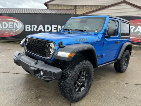 Another view of 2026 Jeep Wrangler Willys for sale in Gallipolis, OH at Braden Chrysler Dodge Jeep Ram