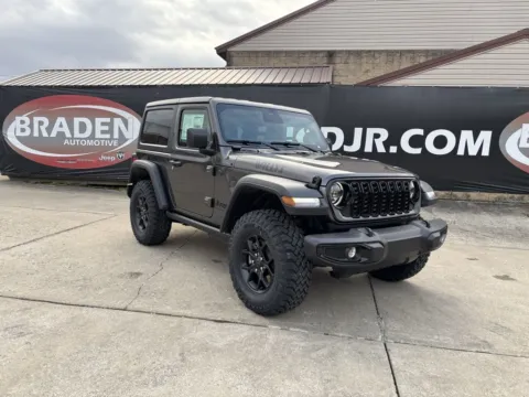 Gray 2026 Jeep Wrangler Willys for sale in Gallipolis, OH
