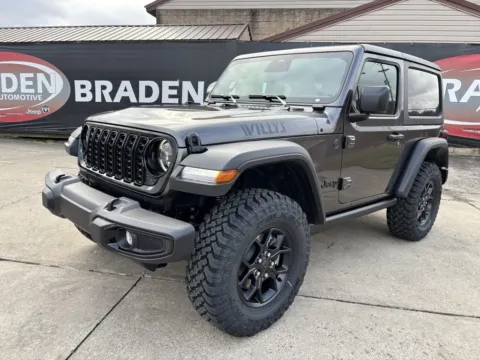 Another view of 2026 Jeep Wrangler Willys for sale in Gallipolis, OH at Braden Chrysler Dodge Jeep Ram