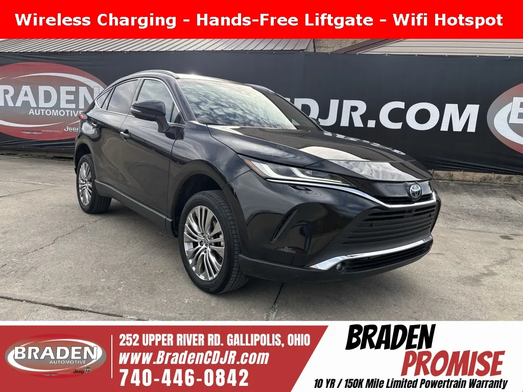 Black 2023 Toyota Venza for sale in Gallipolis, OH