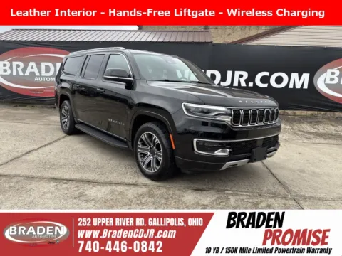 Black 2024 Jeep Wagoneer L Series II for sale in Gallipolis, OH