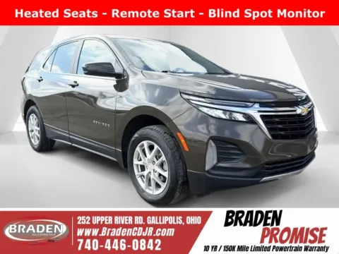 Brown 2024 Chevrolet Equinox LT for sale in Gallipolis, OH