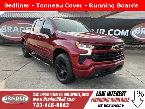 Red 2022 Chevrolet Silverado 1500 RST for sale in Gallipolis, OH