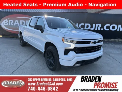White 2023 Chevrolet Silverado 1500 RST for sale in Gallipolis, OH