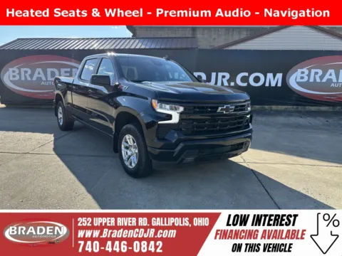 Black 2022 Chevrolet Silverado 1500 RST for sale in Gallipolis, OH