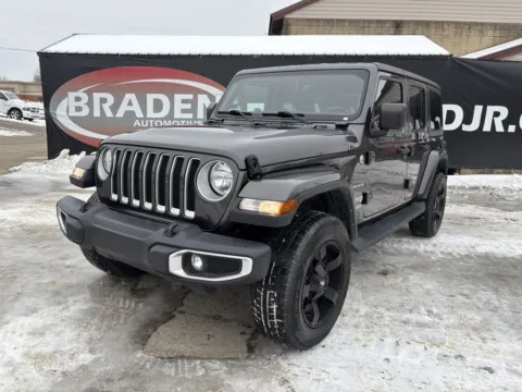 Another view of 2021 Jeep Wrangler Unlimited Sahara for sale in Gallipolis, OH at Braden Chrysler Dodge Jeep Ram