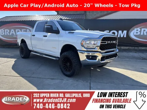 White 2024 Ram 2500 Big Horn for sale in Gallipolis, OH