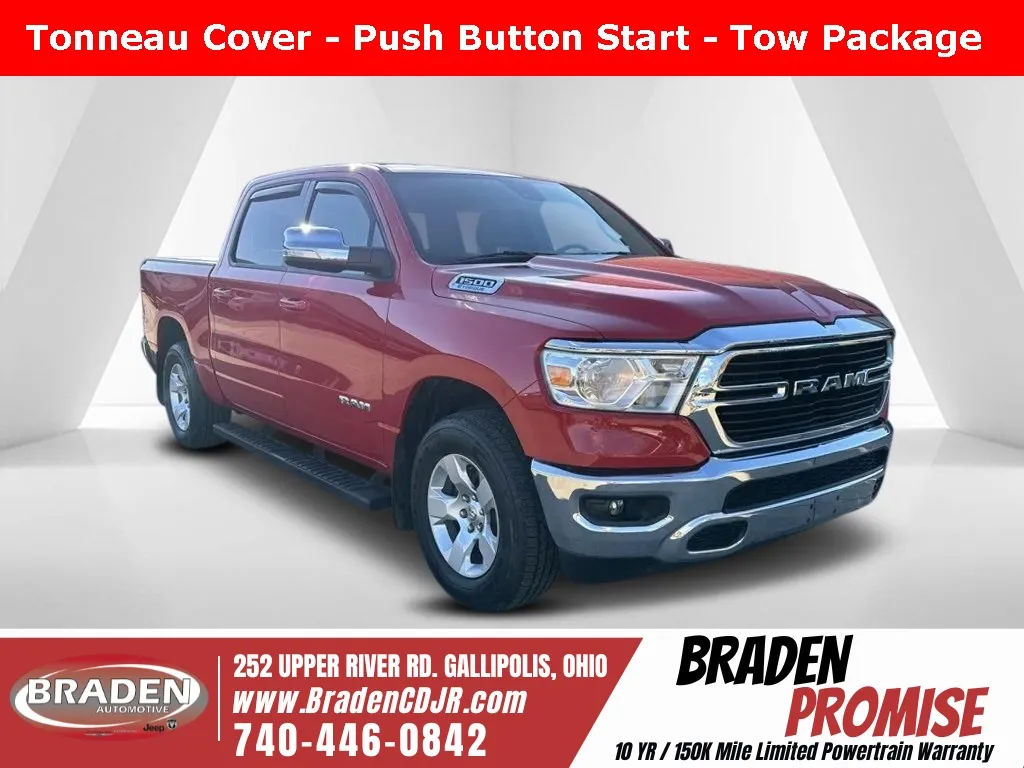 Red 2021 Ram 1500 Big Horn/Lone Star for sale in Gallipolis, OH