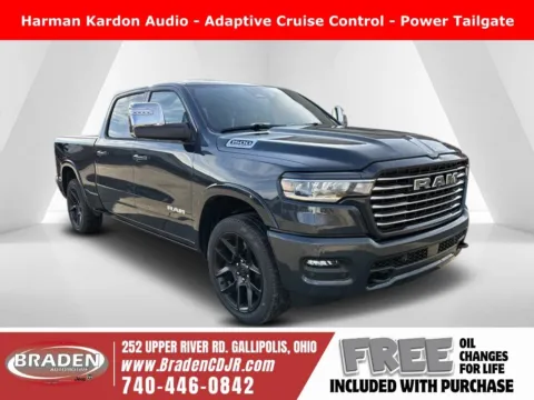 Blue 2026 Ram 1500 Laramie for sale in Gallipolis, OH