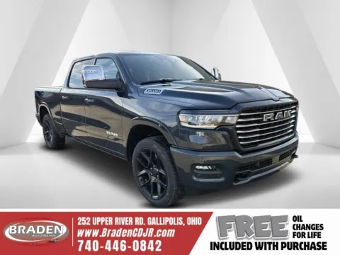 Blue 2026 Ram 1500 Laramie for sale in Gallipolis, OH