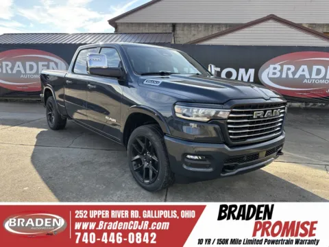 Blue 2026 Ram 1500 Laramie for sale in Gallipolis, OH
