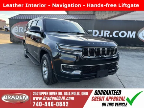 Black 2023 Jeep Wagoneer L for sale in Gallipolis, OH