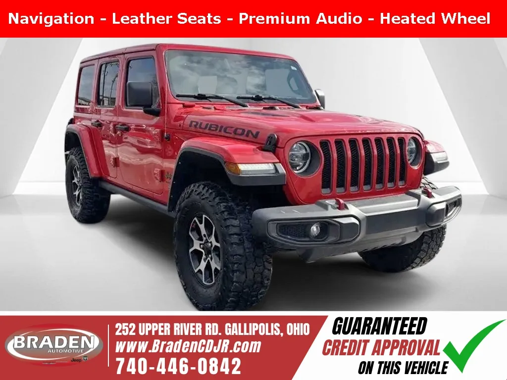 2020 Jeep Wrangler Unlimited Rubicon for sale in Gallipolis, OH